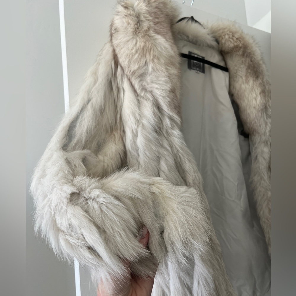Vintage 1988 Saga Blue Fox Fur Coat – Certified by JCPenney
